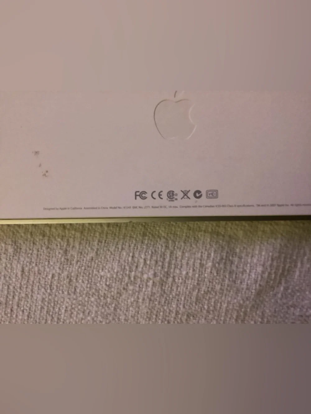 Apple silver wireless